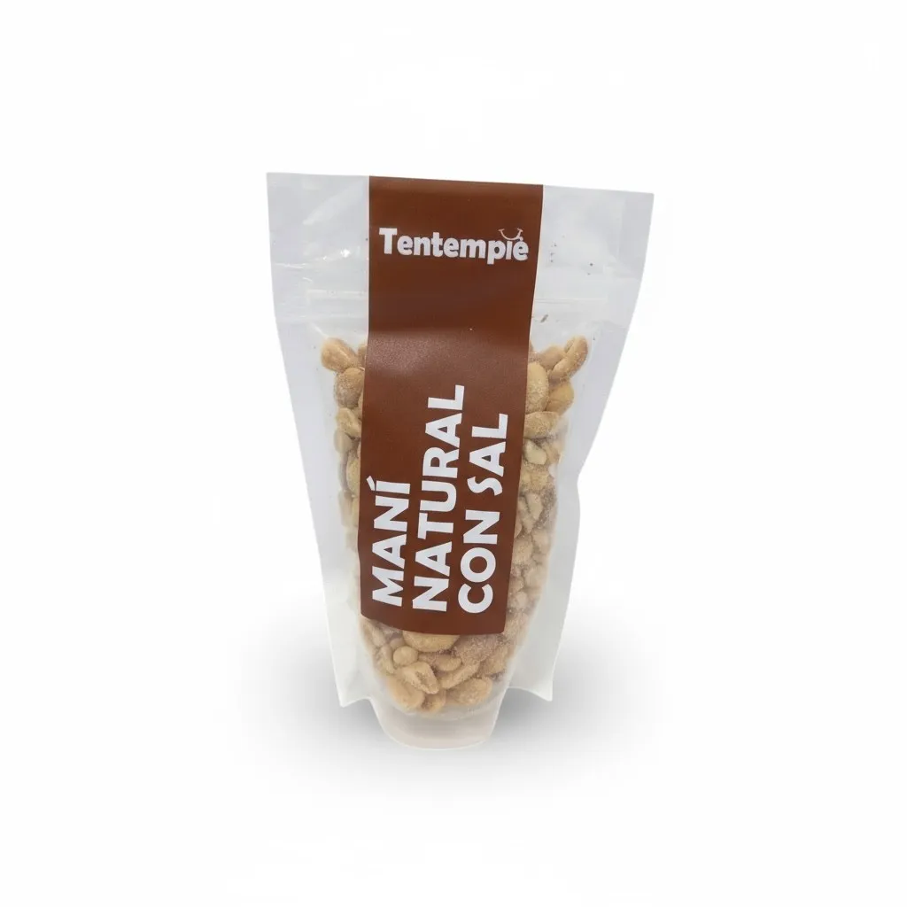MANÍ NATURAL CON SAL 80g