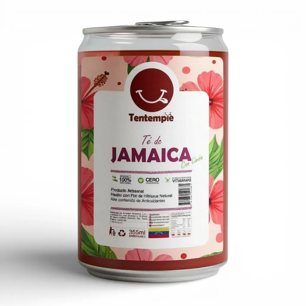 TÉ DE JAMAICA NATURAL SIN AZÚCAR LATA PET 330ml