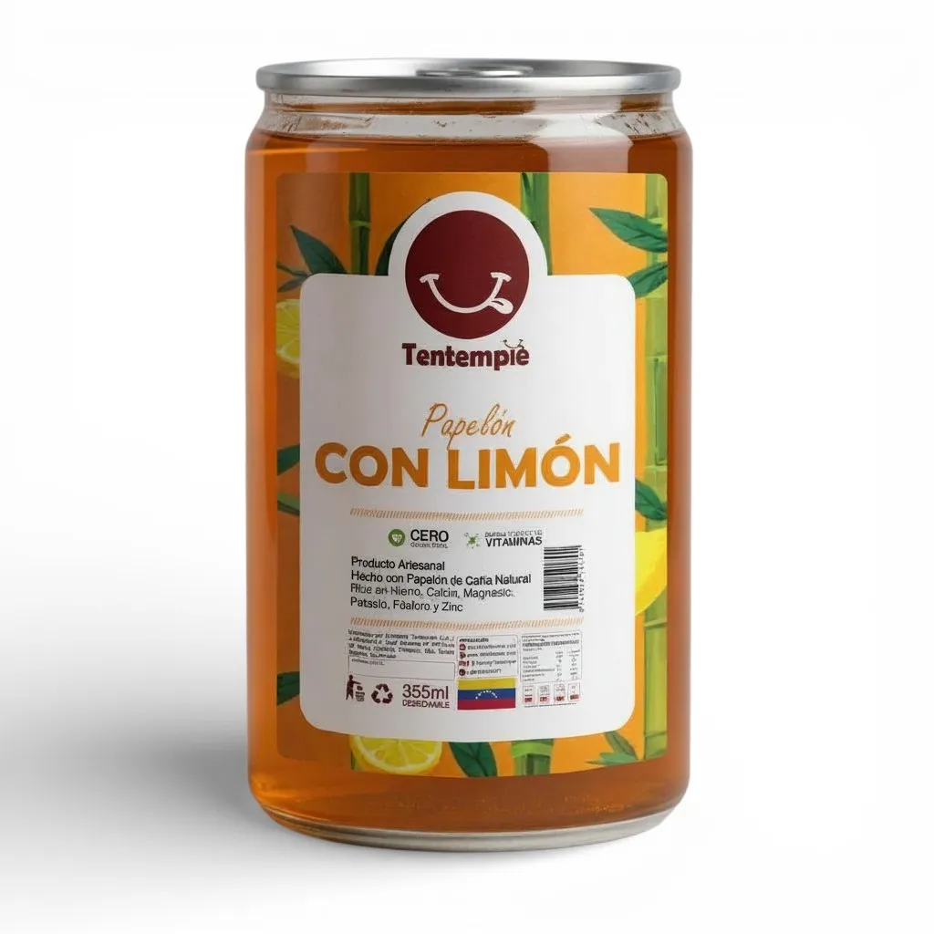 PAPELÓN CON LIMÓN NATURAL SIN AZÚCAR LATA PET 330ml